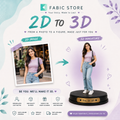 Your Story, Made to Last - Custom 3D Printed Single-Person Statue